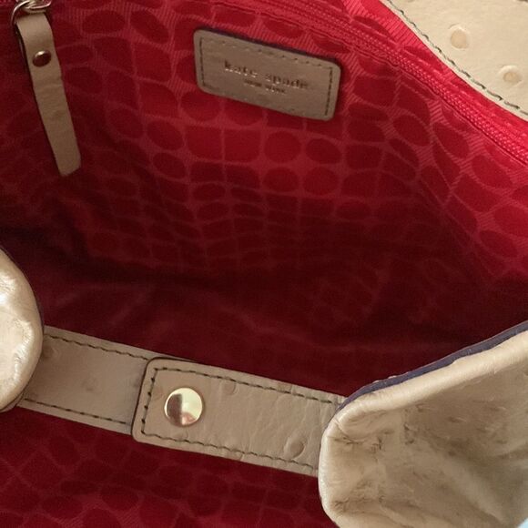 Kate Spade ostrich leather bag - Picture 4 of 6